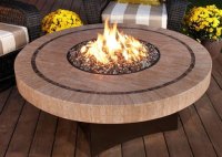 Round Patio Table With Fire Feature