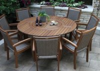 6 Seater Patio Table Round