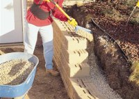 Building A Patio Retaining Wall