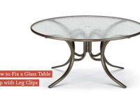 Glass Top Patio Table Parts
