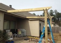 How To Attach Patio Cover Existing Roof