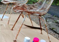 How To Paint Metal Patio Chairs
