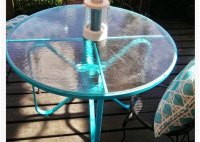 How To Paint Metal Patio Table