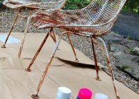 How To Paint Rusted Metal Patio Furniture