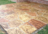 Stained Concrete Patio Charlotte Nc