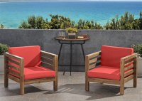 Wooden Patio Chairs With Cushions