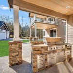 Small Patio With Outdoor Kitchen