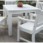White Resin Patio Table And Chairs